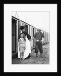 French Girl Preparing to Swim by Anonymous