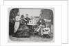 Portrait of Gustave Eiffel and Family Members on Lawn by Anonymous