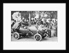 Driver Jenatzy Posing in His Electric Racing Car by Anonymous