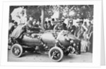 Driver Jenatzy Posing in His Electric Racing Car by Anonymous
