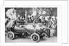 Driver Jenatzy Posing in His Electric Racing Car by Anonymous