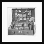 Drawing Depicting an Early Picnic Case by Anonymous