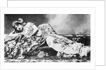 Portrait of Mata Hari Reclining on Her Side by Anonymous