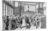 Bank Employees and Messengers at Clearing House by Anonymous