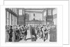 Bank Employees and Messengers at Clearing House by Anonymous