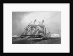 Illustration of H.M.S. Challenger by Anonymous