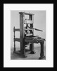 Display of the Franklin Printing Press by Anonymous