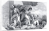 Drawing Depicting The Death of Tippoo Sahib by Anonymous
