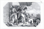 Drawing Depicting The Death of Tippoo Sahib by Anonymous