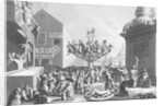An Emblematical Print on the South Sea Scheme by William Hogarth