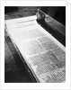 Dead Sea Scrolls on Display by Anonymous