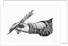 Hand In Writing Position by Anonymous