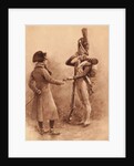 Soldier Saluting Napoleon by Anonymous