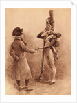 Soldier Saluting Napoleon by Anonymous