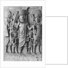 Sculpture of Benin Warriors by Anonymous