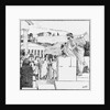 Woodcut of Demosthenes Speaking to Outdoor Assembly by Anonymous