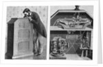Man and Depicted Machinery by Anonymous