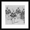 Drawing Depicting Dancing Caricatures in Costume by Anonymous