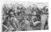 Spartans Engaging in Battle by Anonymous