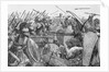 Spartans Engaging in Battle by Anonymous