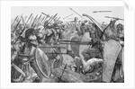 Spartans Engaging in Battle by Anonymous
