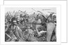 Spartans Engaging in Battle by Anonymous