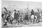Haranguing Crusaders Before Wall of Jerusalem by Anonymous