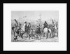 Haranguing Crusaders Before Wall of Jerusalem by Anonymous