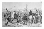 Haranguing Crusaders Before Wall of Jerusalem by Anonymous
