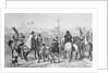 Haranguing Crusaders Before Wall of Jerusalem by Anonymous