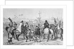 Haranguing Crusaders Before Wall of Jerusalem by Anonymous