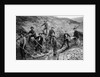 Men Searching for Gold on Mountain by Anonymous