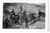 Men Searching for Gold on Mountain by Anonymous