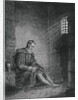 Christopher Columbus with Bowed Head in Jail Cell by Anonymous