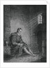 Christopher Columbus with Bowed Head in Jail Cell by Anonymous
