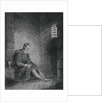 Christopher Columbus with Bowed Head in Jail Cell by Anonymous