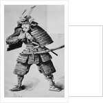 Illustration of Samurai Warrior by Anonymous