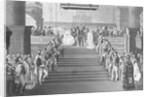 Drawing Depicting the Coronation of Emperor Alexander II by Anonymous