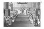 Drawing Depicting the Coronation of Emperor Alexander II by Anonymous