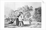 Citizens Carrying Beer While Strolling by Anonymous