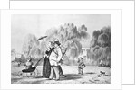 Citizens Carrying Beer While Strolling by Anonymous