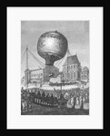 Drawing of Balloon Transport from Versailles by Anonymous