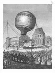 Drawing of Balloon Transport from Versailles by Anonymous