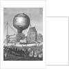 Drawing of Balloon Transport from Versailles by Anonymous