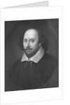 Portrait of Shakespeare by Anonymous