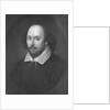 Portrait of Shakespeare by Anonymous
