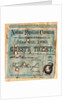 Display of the 1880 National Republican Convention Ticket by Anonymous