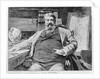 H. H. Richardson Sitting in Chair by Anonymous
