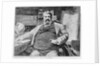 H. H. Richardson Sitting in Chair by Anonymous