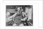 H. H. Richardson Sitting in Chair by Anonymous